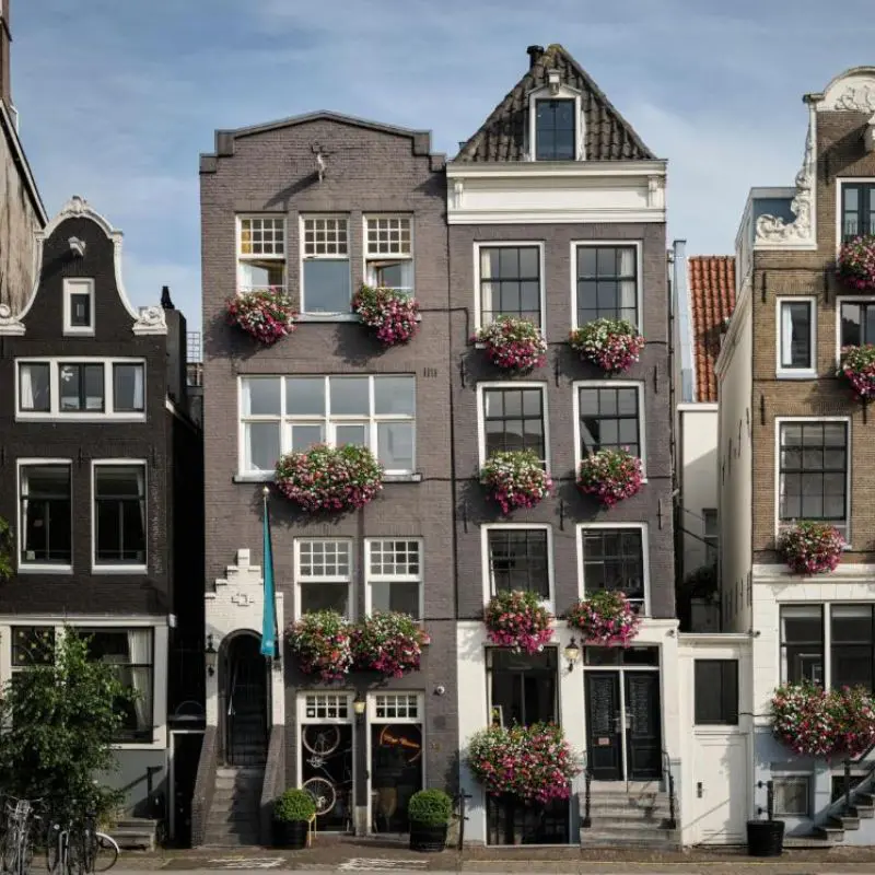 Max Brown Hotel Canal exterior on Herengracht