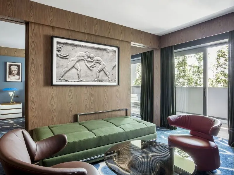 AthensWas, Suite, MidCentury Modern, Athens 