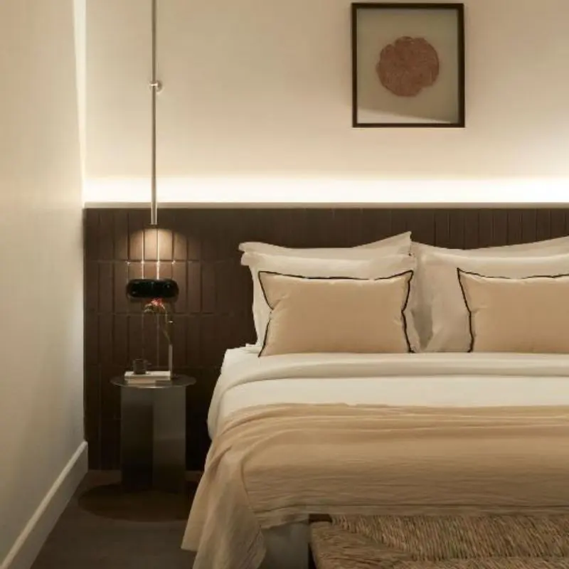 Ergon Bakehouse, Bedroom Interior, Athens 