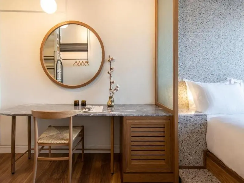 Ergon House, Room with Desk, Athens 