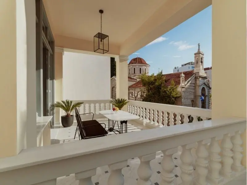 Monument, Terrace with a View, Athens 