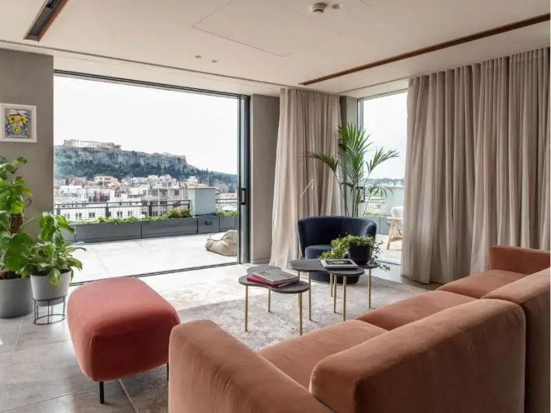Perianth Hotel, Suite with a View, Athens