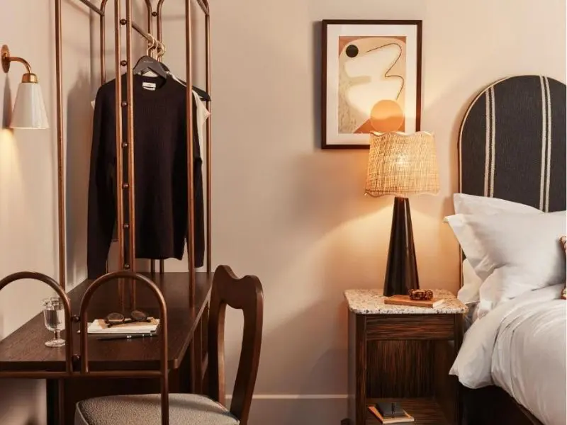 The Hoxton, Shepherd's Bush, Bedroom Interior Details 