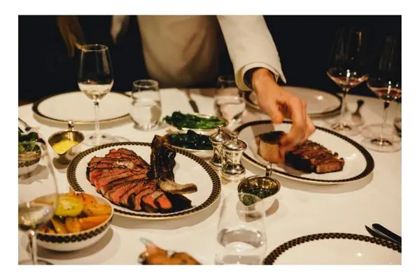 The ned, Dining Table with Food
