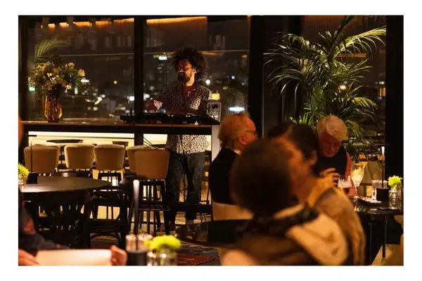 Memmo Principe Real,Hotel bar with DJ, Lisbon