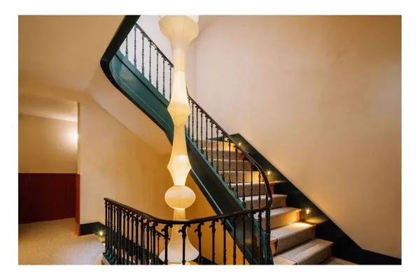 The Verse, Staircase, lighting, details, Lisbon