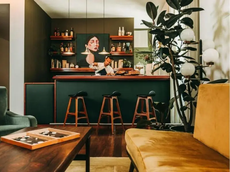 The VINTAGE HOTEL & SPA, Hotel bar, Lisbon