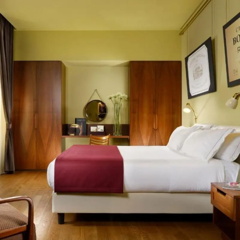 Hotel De’ Ricci, Bedroom, Boutique Hotels In Rome 