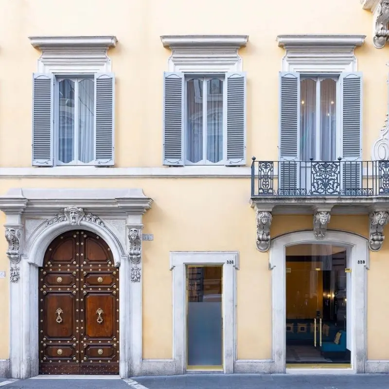 Palazzo Roma, Exterior of Hotel, Rome 
