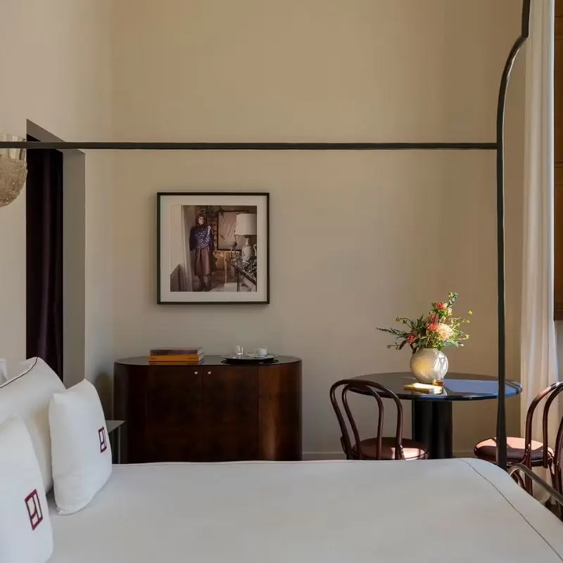 Palazzo Talìa, Bedroom Interior, Details, Rome