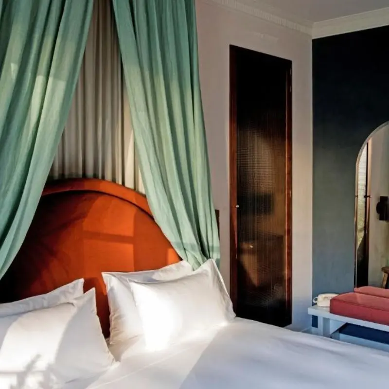 Hôtel des Grands Boulevards, Bedroom Morning Light, Paris