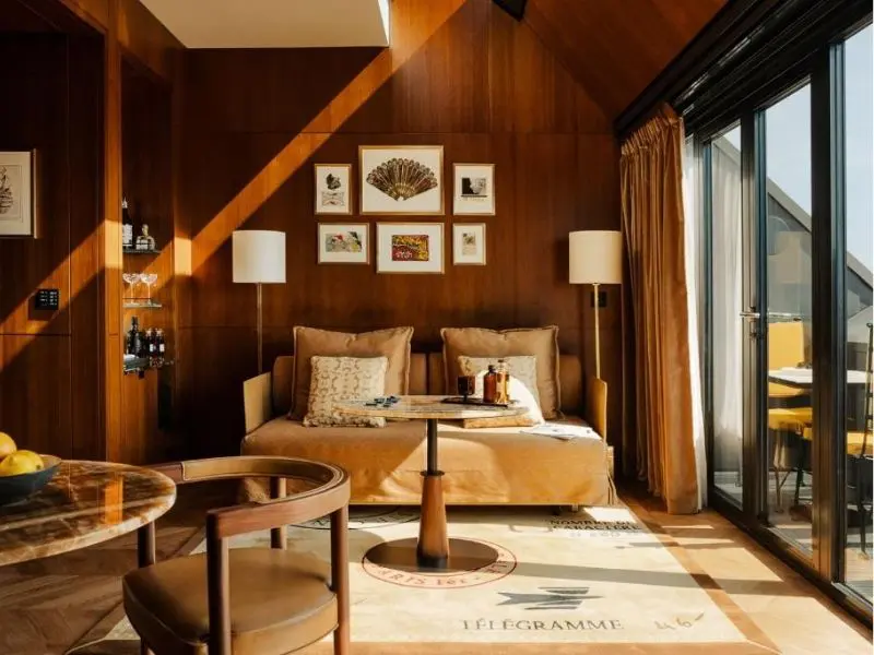 Hôtel Madame Rêve, Room, Interiors, Paris