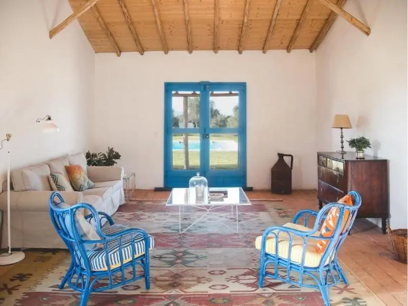 Interior with view of Pool 