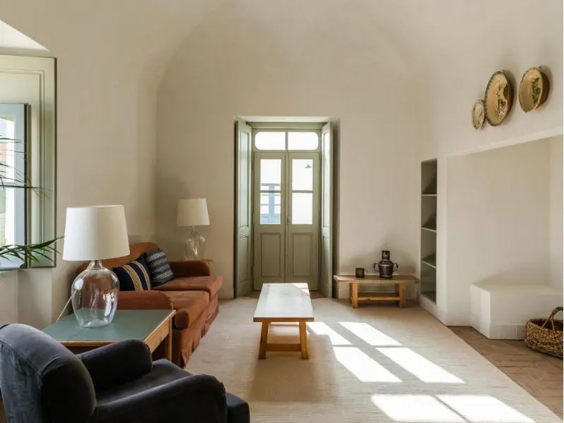 São Lourenço do Barrocal suite interior in Alentejo Portugal