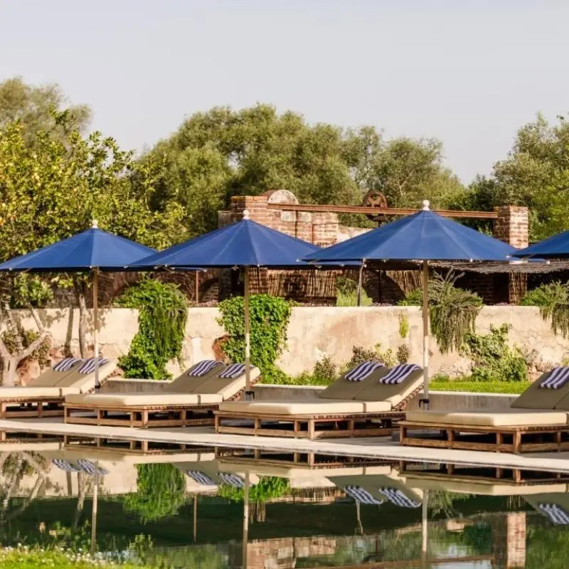 São Lourenço do Barrocal pool terrace in Alentejo Portugal