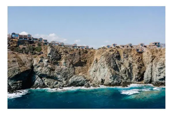 Acro Suites cliffside coast view