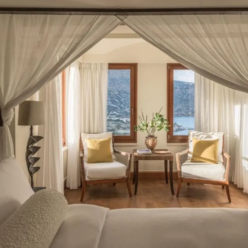 Phāea Blue Crete ocean-view suite