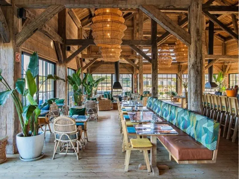 Quinta da Comporta restaurant interior