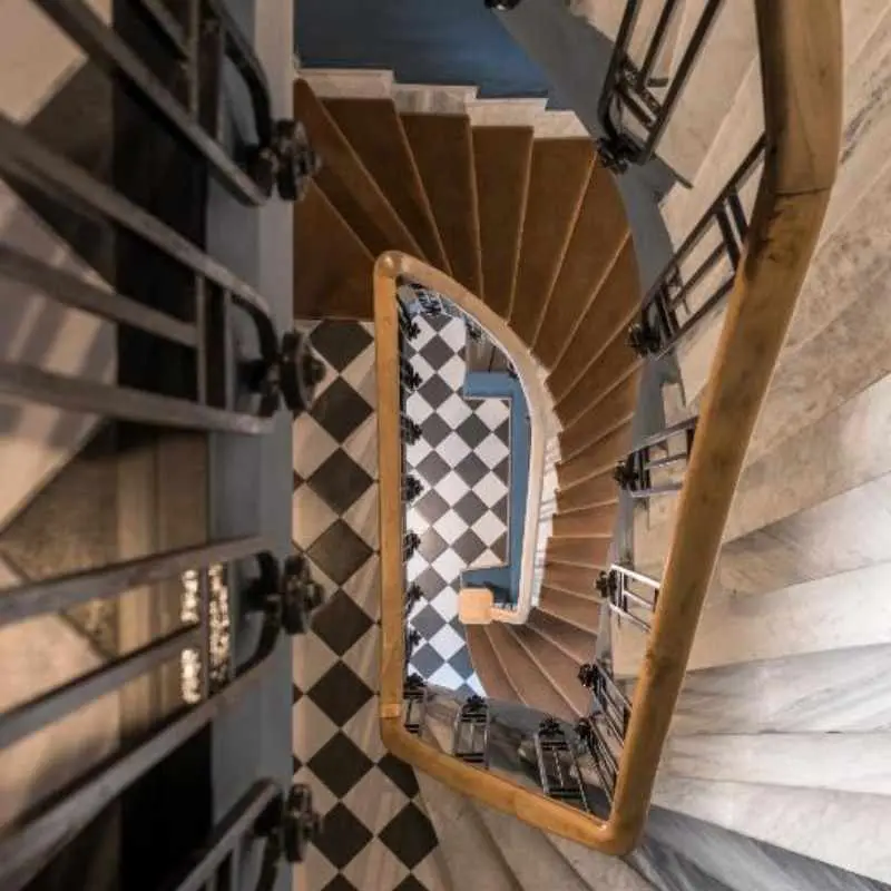 Cohort Koukaki, Interior Details, Staircase, Athens