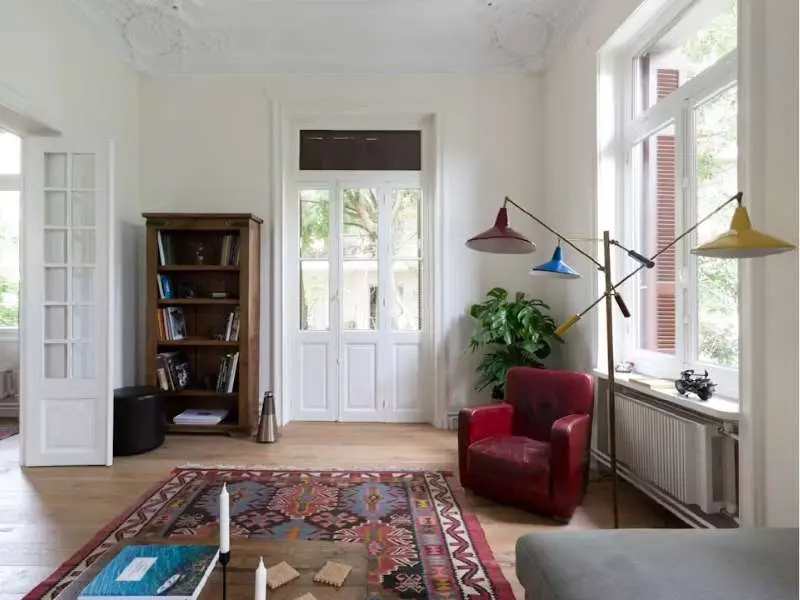 Ecru Elegance, interior of Living Room, Athens 