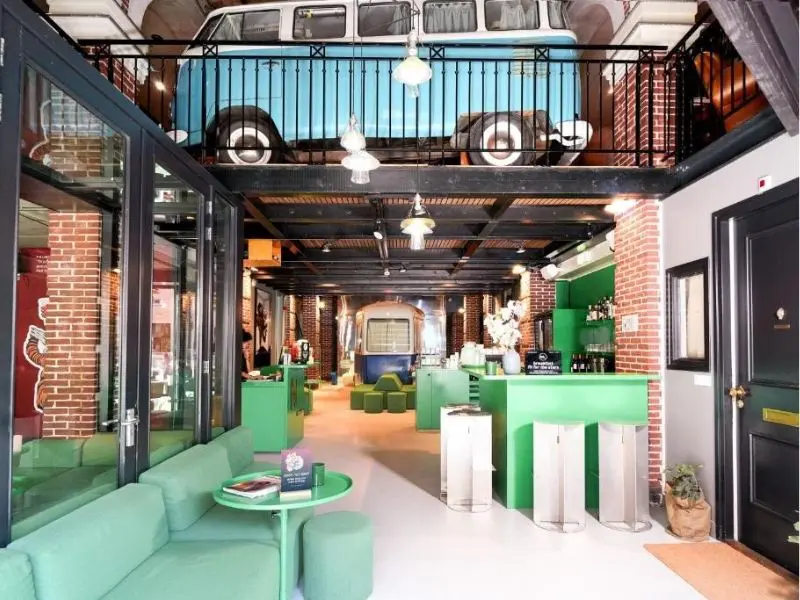 Hotel Not Hotel, Lobby with view of details