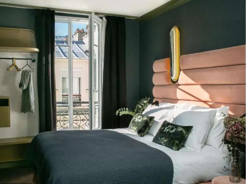 La Planque Hotel, Bedroom with Sunlight, Paris