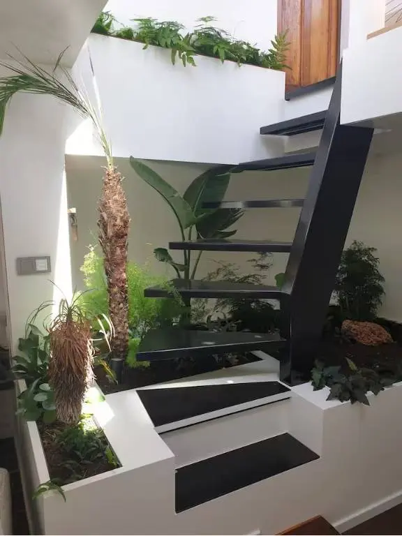 Luxury houseboat Amsterdam Centre!, Entry onto the boat from Inside