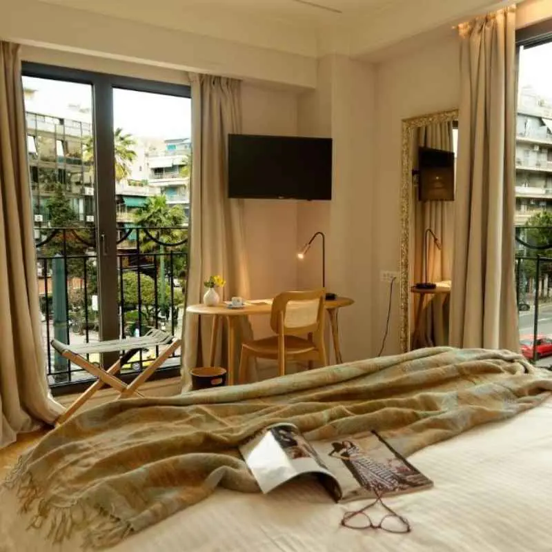 Niche Hotel Athens, Bedroom Interior Details, Athens 