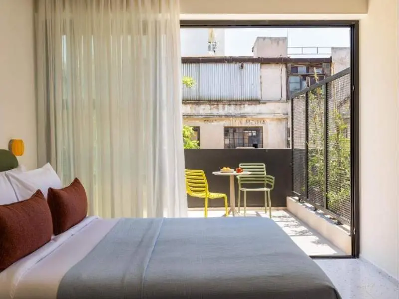 Okupa, Bedroom with Large Balcony, Athens 