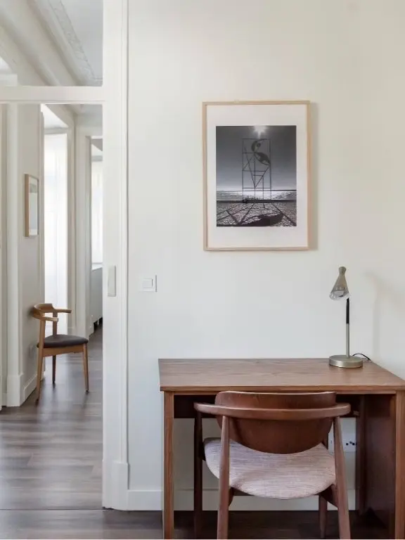The Marble Baron, Desk with Artwork, Lisbon