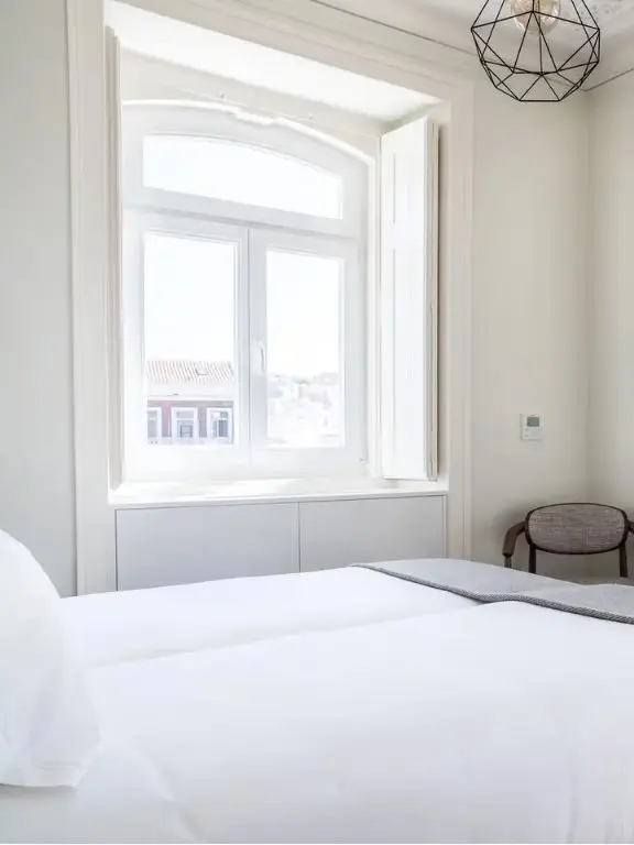 The Marble Baron, Bedroom with Open Window and Sunlight