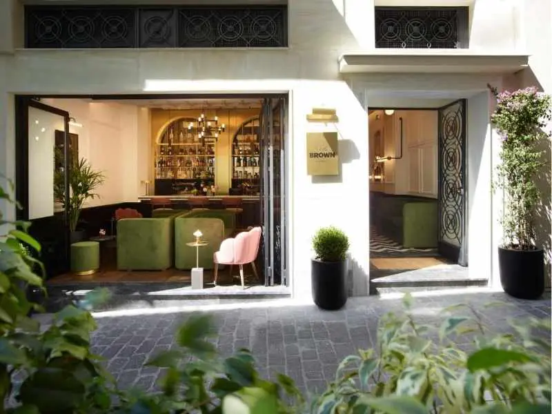 Villa Brown Ermou, Exterior shot of hotel, Athens 