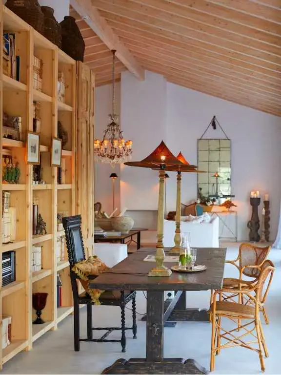 Interior and Dining Table 