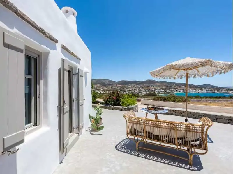 Best Airbnbs in Paros Villa Spitaki Aliki Sea View