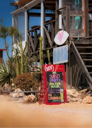 Exterior of Beach Bar 