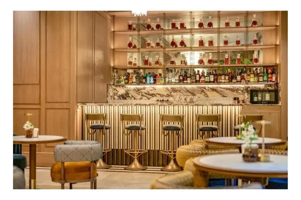 Bar at Bless Hotel Madrid, a Boutique Hotel