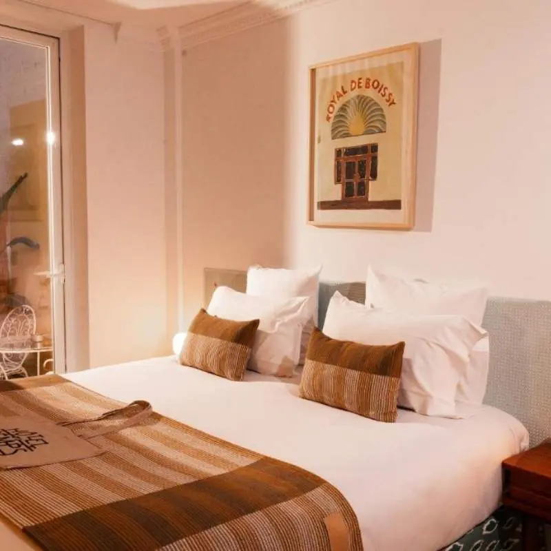 Bedroom at Hotel du Temps Madrid, a Boutique Hotel