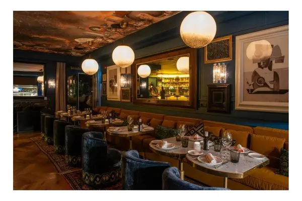 Restaurant at Hotel Montera, a Boutique Hotels In Madrid