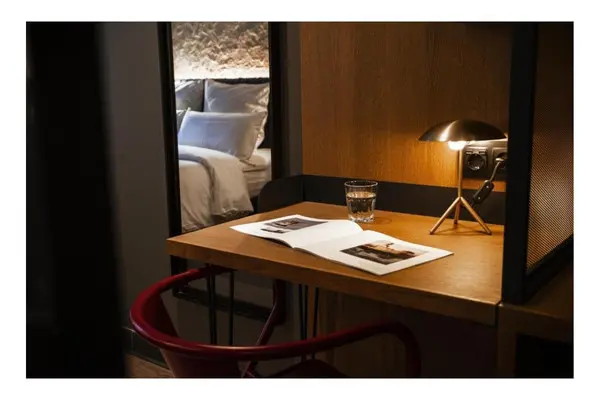 Bedroom in Letoh Letoh Gran Vía An Affordable Hotel in Madrid 