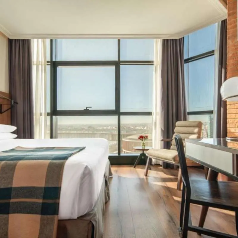 Bedroom at Only YOU Hotel Atocha, An Affordable Hotel in Madrid 