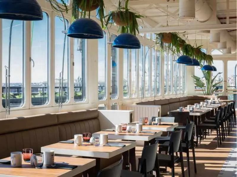 Restaurant at Only YOU Hotel Atocha, An Affordable Hotel in Madrid 