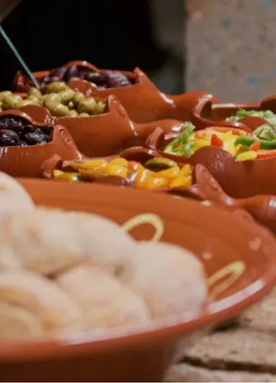 Gramvousa Restaurant traditional Cretan meze plates