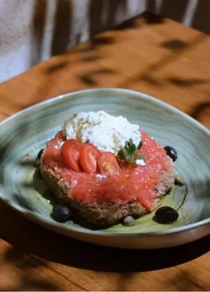 Peskesi Restaurant seasonal Cretan dessert plate