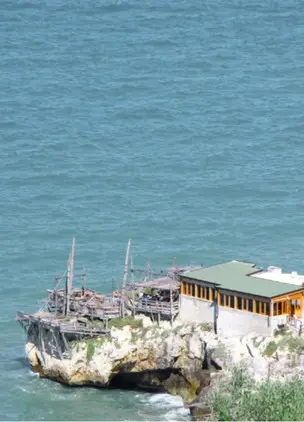 Seafood Restaurants In Puglia Trabucco Di Montepucci