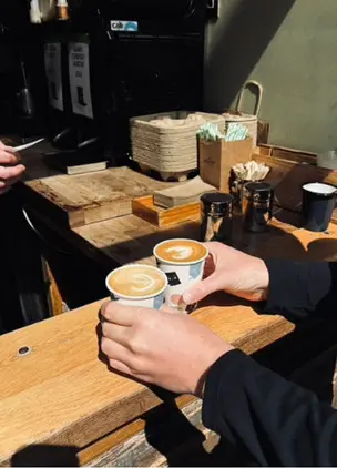  Climpson & Sons Café, Takeaway Coffee