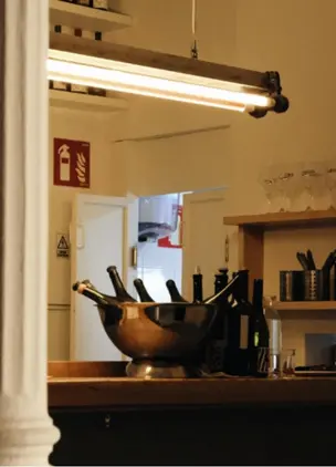 CORCHITO, Wine Bottles on counter, Madrid