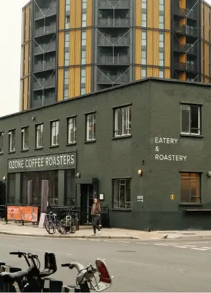 Ozone Coffee, Exterior 