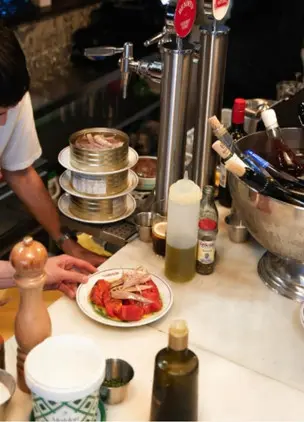 La Carbonería, Food being Prepared, Madrid