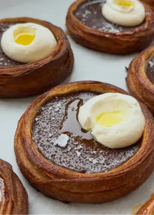 Layla Bakery, Chocolate Tart 