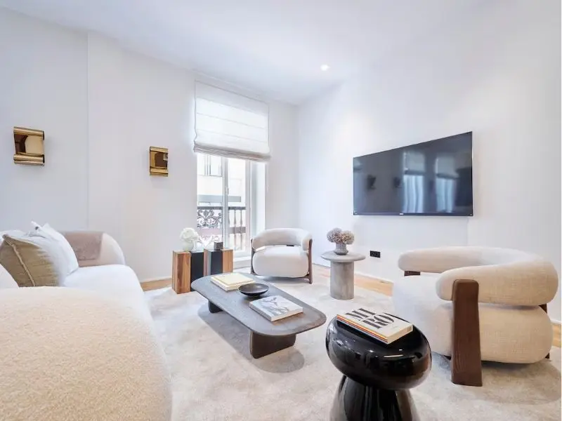 Premium flat by Gran Via, Lounge room, Mardid